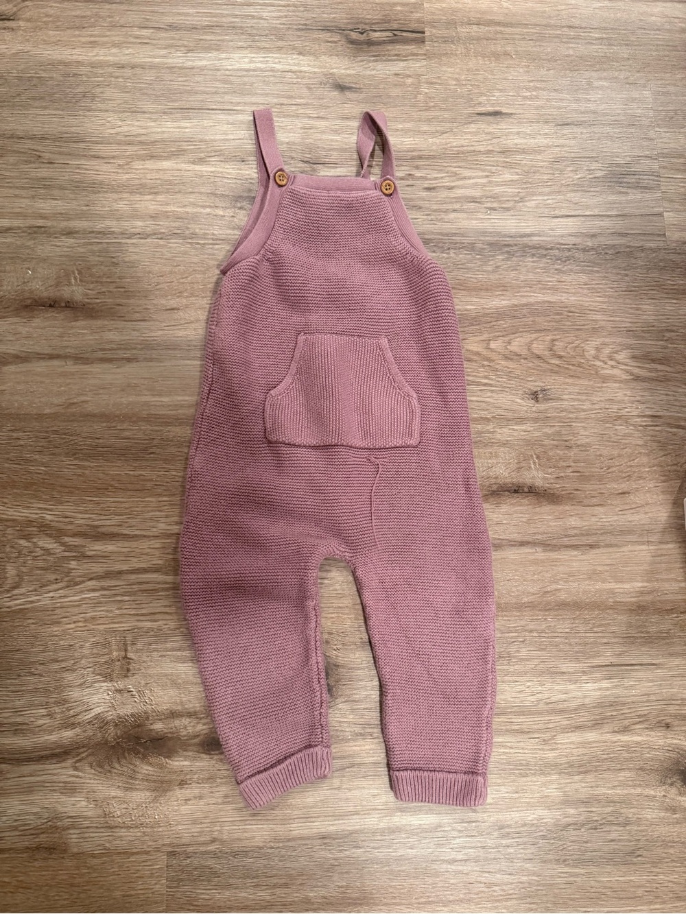 Organic Cotton Sweater Knit Overalls